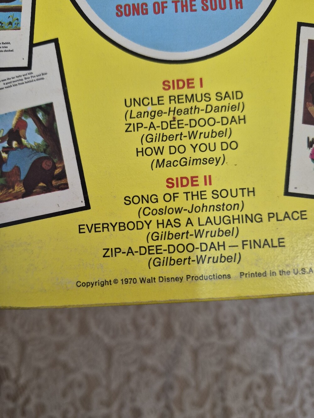 Brer Rabbit Vinyl 1970 - Picture 9 of 9